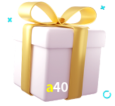 Receba seus bônus de boas-vindas no a40